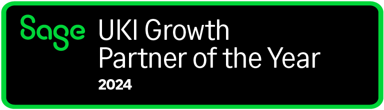 Sage UKI Growth Partner of the Year logo