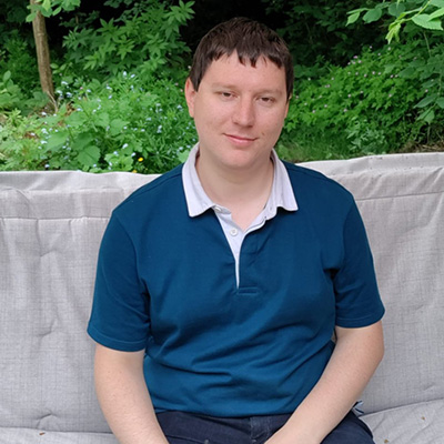 Colour photo of Solutions employee Grant Doxey