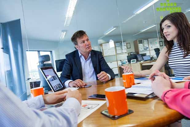Meeting at the Solutions for Accounting Derby office with Will and Bethan