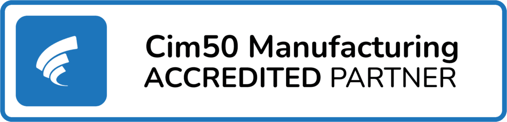 Cim50 Manufacturing accredited partner logo