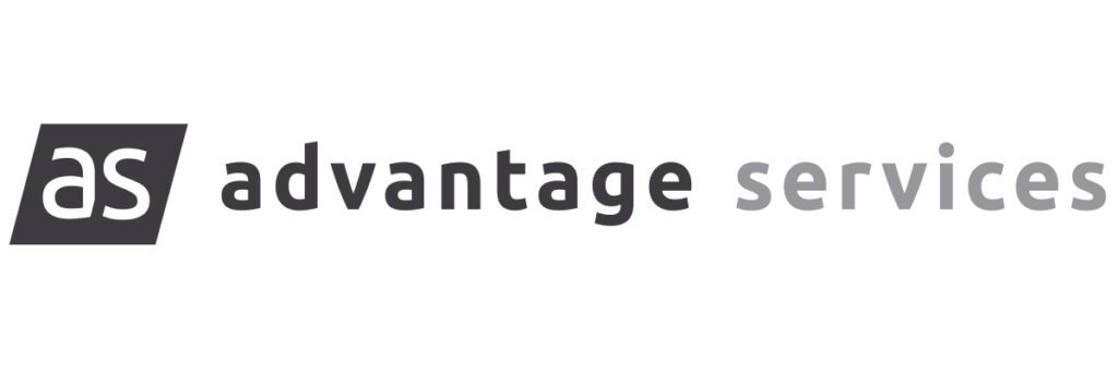 Advantage Services logo on a white background