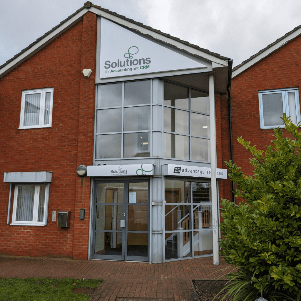 Outside the Solutions for Accounting office in Sutton Coldfield