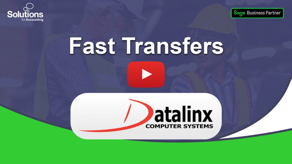 datalinx fast transfers YouTube thumbnail with play button