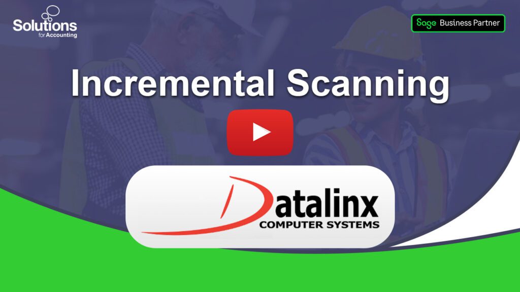 datalinx incremental scanning YouTube thumbnail with play button