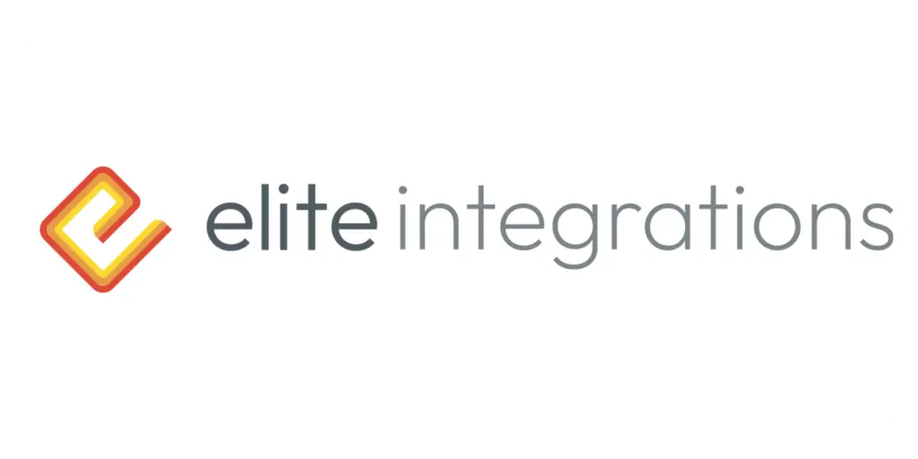 elite integrations logo with white background