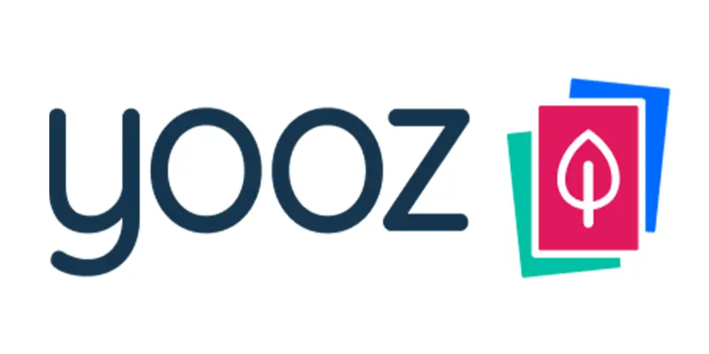 yooz logo with white background