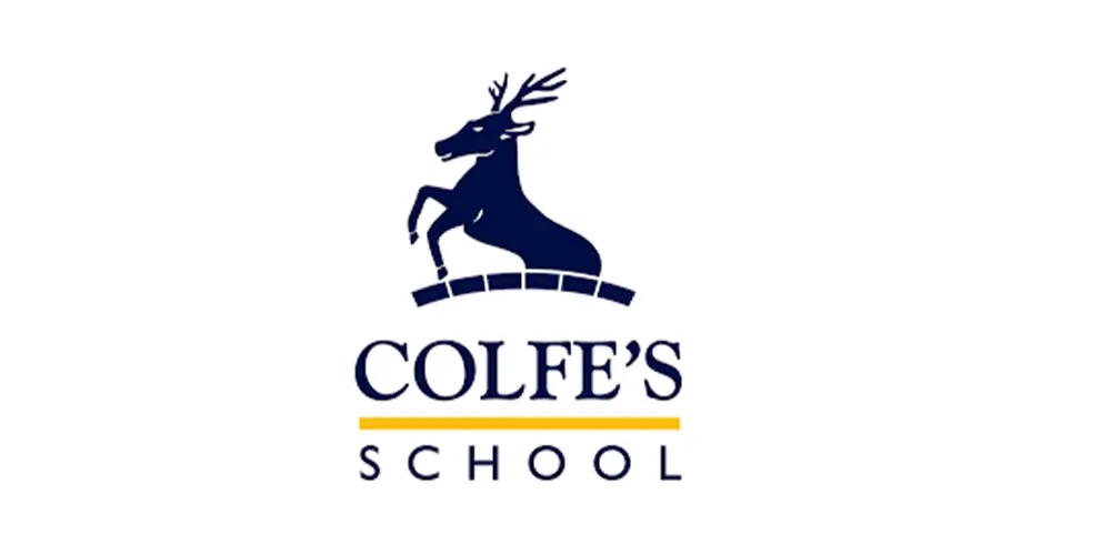 colfe's school logos with white background