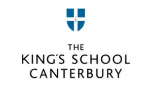 the kings school canterbury Logo white background