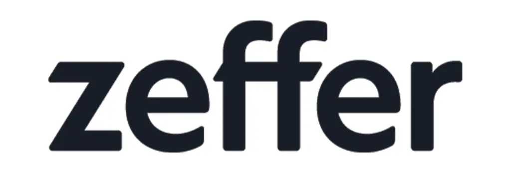 zeffer logo with white background