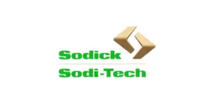 Sodick Sodi Tech logo with a white background